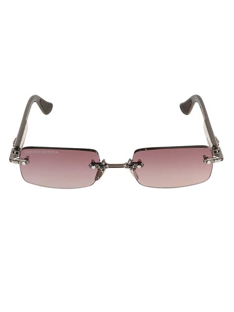 sunglasses replica chrome hearts|chrome hearts rimless glasses.